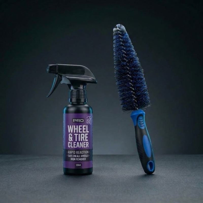 Kit Llantas: Spray Limpiallantas + Cepillo